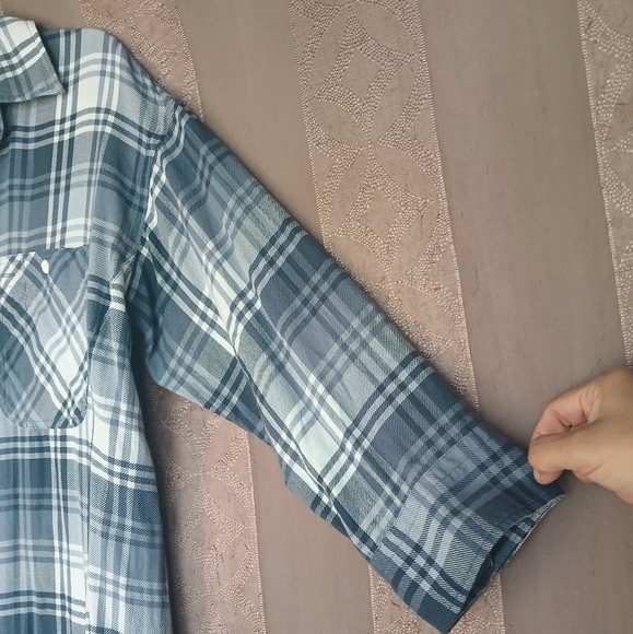 💎 Polo Denim & Supply Ralph Lauren Women's Plaid Shirtdress #0305 - Picture 3 of 9